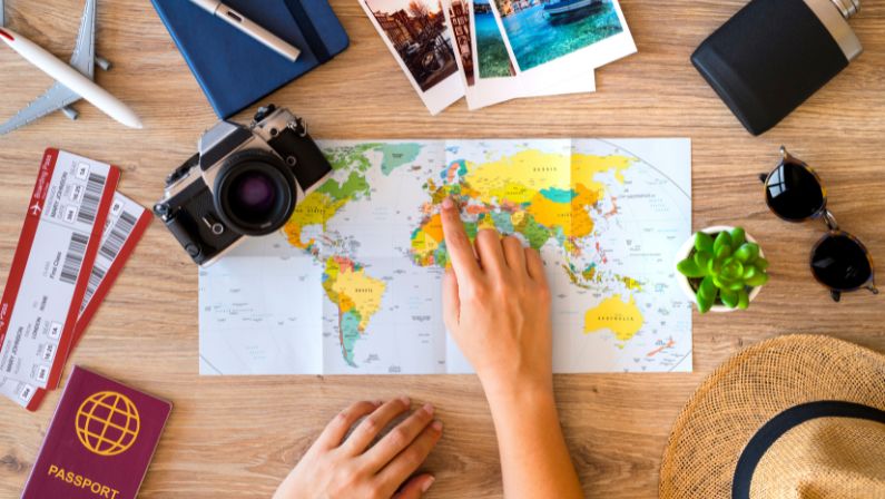 planning how to achieve travel goals